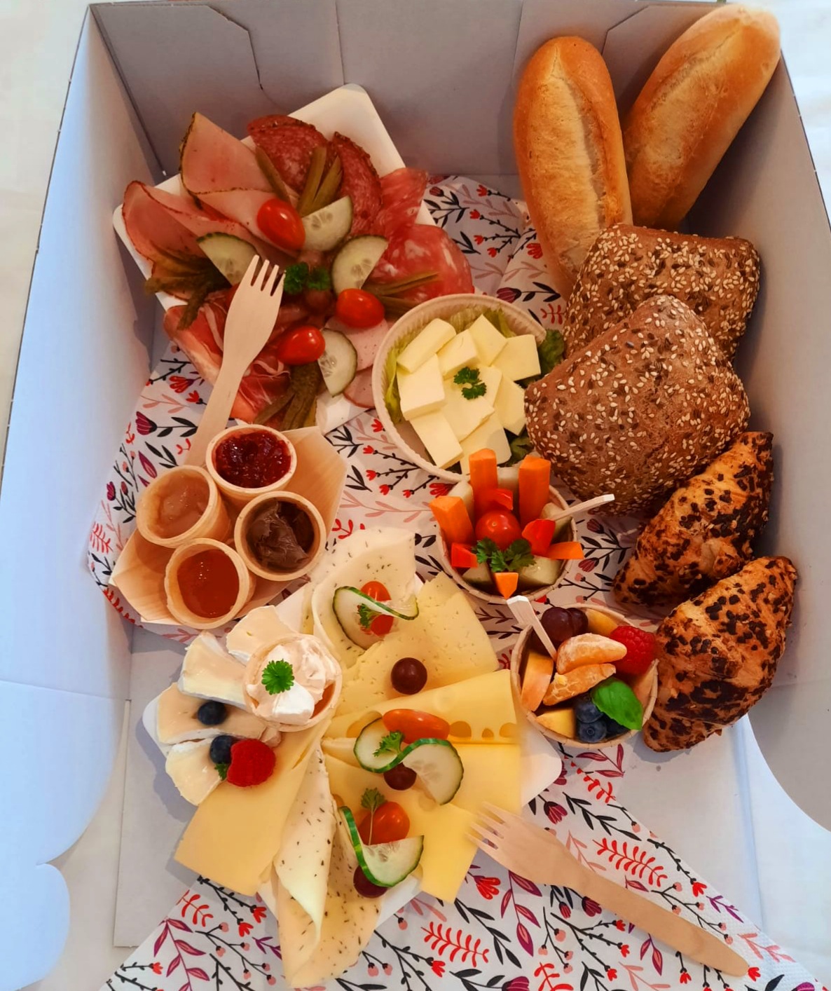 Gemischtes Frühstück für 2